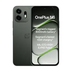 OnePlus N6 | 6GB+128GB | Midnight Green | Segment's Biggest 8000mAh Battery | Se